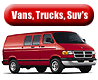 Vans - Trucks - Sport Utility Vehicles - 4X4's  Click Here!  All Makes & Models.